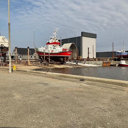 Strandhytten Hvide Sande Buitenkant foto